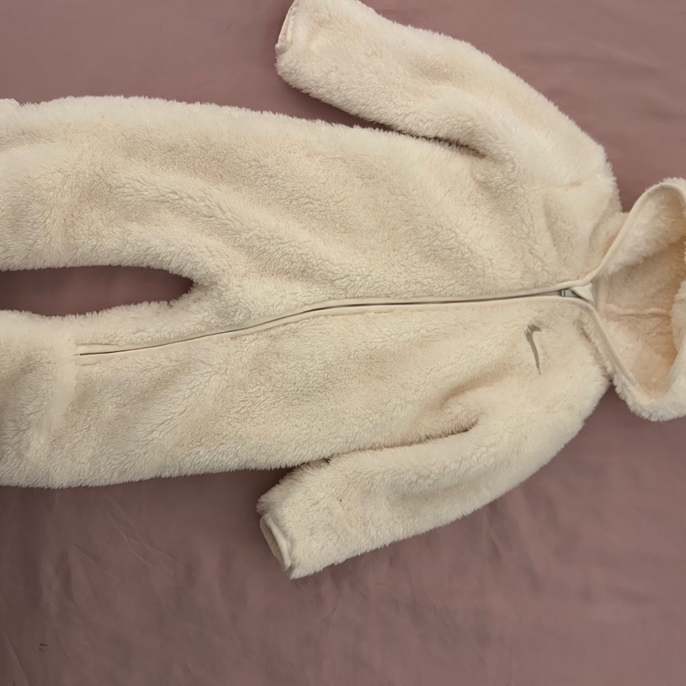 Cozy Cream Hooded Onesie
